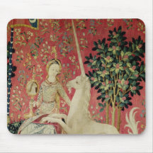 The Lady and the Unicorn: 'Sight' Mousepads