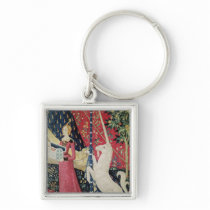 The Lady and the Unicorn: 'To my only desire' keychains