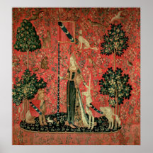 The Lady and the Unicorn: 'Touch' Print