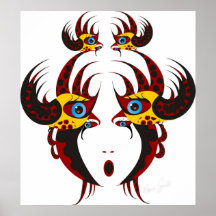 The Lady Birds Print