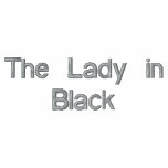 The Lady in Black! Embroidered Hoody