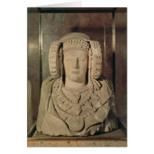 The Lady of Elche Greeting Cards