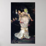 The Lady Of Shalott  ~1894~ Poster