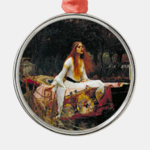 The Lady of Shalott Christmas Tree Ornament