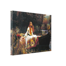 The Lady of Shalott Gallery Wrap Canvas