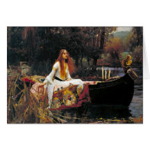 The Lady of Shalott Greeting Cards