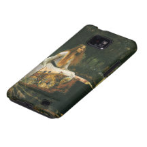 The Lady of Shalott (On Boat) by JW Waterhouse Samsung Galaxy Cases