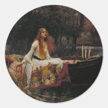 The Lady of Shalott Sticker