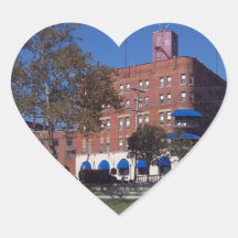The Lafayette Hotel Heart Stickers