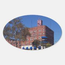 The Lafayette Hotel Oval Stickers