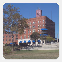 The Lafayette Hotel Square Sticker