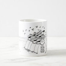 The Lake Aliso Frog Choir Coffee Mug