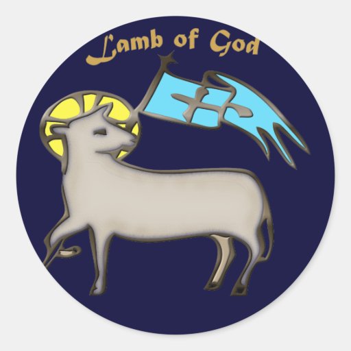 The Lamb of GOD...Sticker.