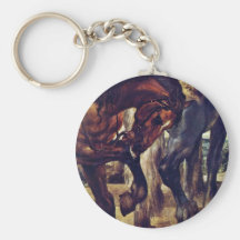 The Lance Detail By Rubens Peter Paul Key Chains