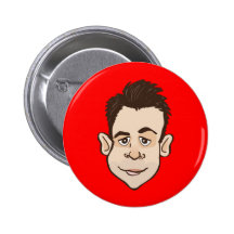 The Lance Pinback Buttons