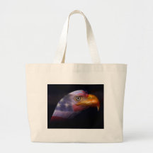 The Land of the Free, Home of the Brave Canvas Bag