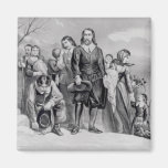 The Landing of the Pilgrims Magnet