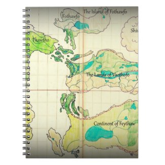 The Lands of Omorbia Notebook