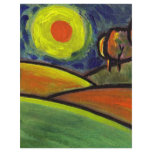 THE LANDSCAPE OIL PASTEL AND ACRYLIC PERSONALIZED FLYER