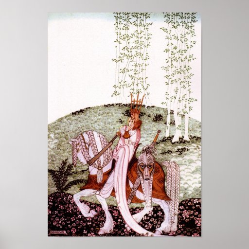 The Lassie and Her Godmother Fine Art Print