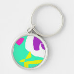 The Last and the First Message in Paints Key Chain