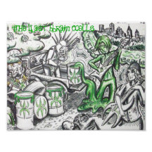 The Last Brain Cells Acid Rain Art Photo