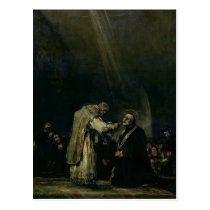 The Last Communion of St. Joseph Calasanz postcards