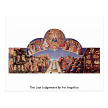 The Last Judgement By Fra Angelico Post Cards