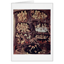 The Last Judgement Detail By Fra Angelico Greeting Cards