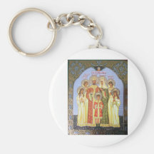 THE  LAST RUSSIAN TZAR AND FAMILY KEYCHAINS
