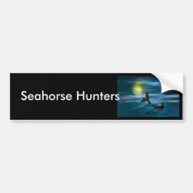 The Last Seahorse Bumper Sticker