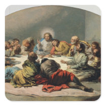 The Last Supper, 1796-97 Square Sticker
