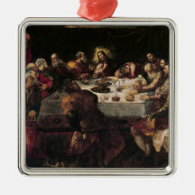 The Last Supper 3 Christmas Ornaments