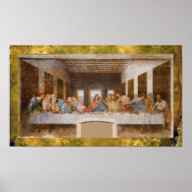 The Last Supper by Leonardo Da Vinci Posters