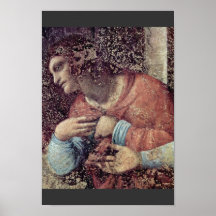 The Last Supper Detail By Leonardo Da Vinci Posters
