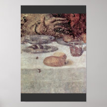 The Last Supper Detail By Leonardo Da Vinci Poster