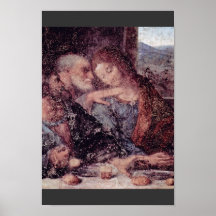 The Last Supper Detail By Leonardo Da Vinci Print