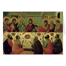 The Last Supper, from the Passion Altarpiece Card