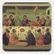 The Last Supper, from the Passion Altarpiece Sticker