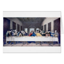 The Last Supper Greeting Card