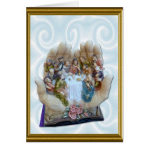 The Last Supper, in the hand of God Card
