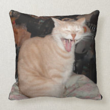 The Laughing Cat Pillow