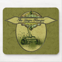 The Lawn Ranger Mousepad