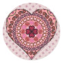 The Layers of the Heart Sticker