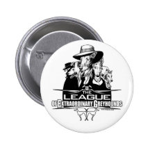 The League of Extraordinary Greyhounds Button
