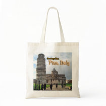The Leaning Tower of Pisa, Italy Tote Bags