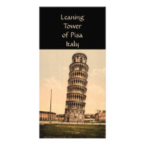 The Leaning Tower of Pisa, Tuscany, Italy Customized Photo Card