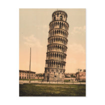 The Leaning Tower of Pisa, Tuscany, Italy Post Card
