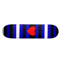 THE LEATHER BOARD SKATE BOARD DECK