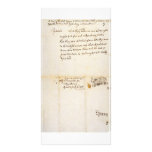 The Lee Resolution of Independence July 2 1776 Custom Photo Card